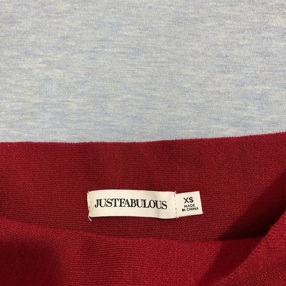 Brand new JustFab A-line knitted skirt - Picture 3 of 3